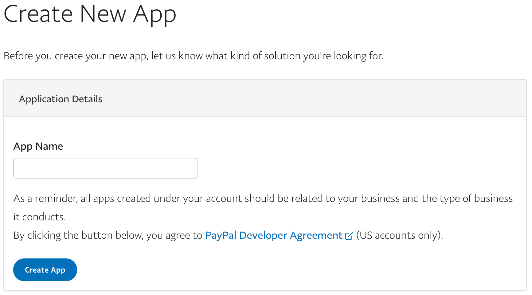 Create Live App
