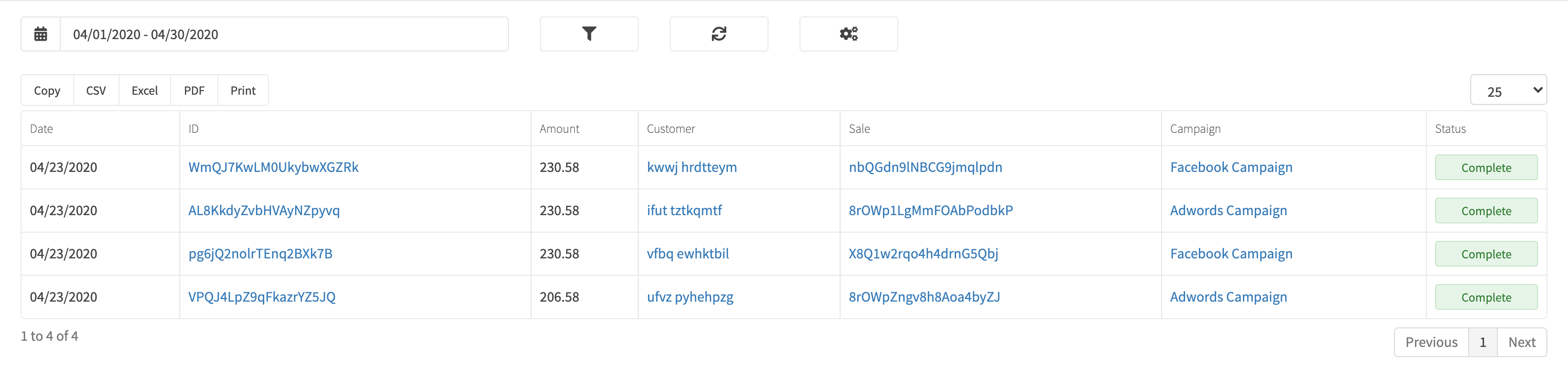 All Offline Payments