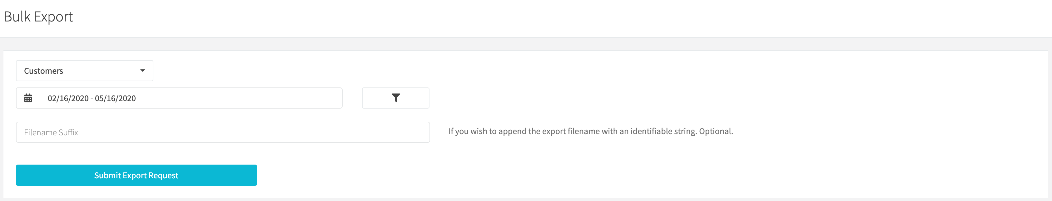 Bulk Export