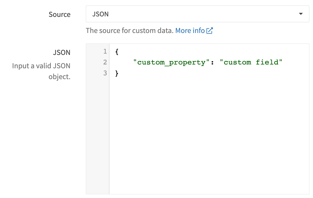 Edit Email Template Content Input Data Custom Data Json