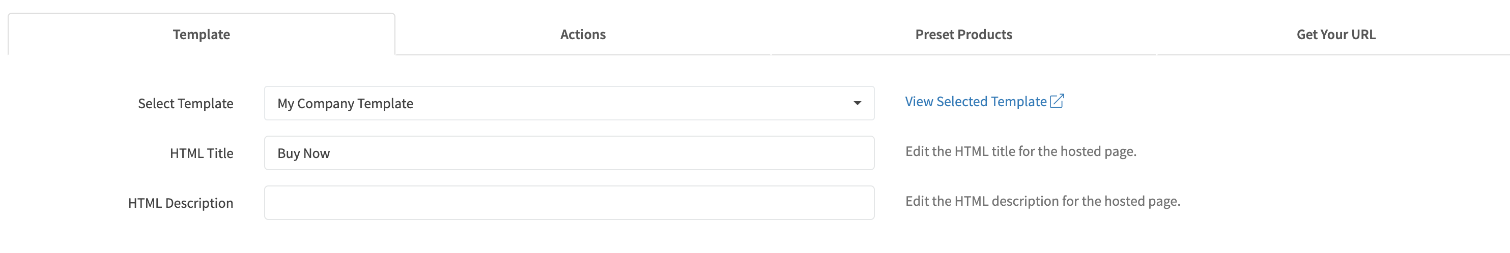 Edit Hosted Page Html