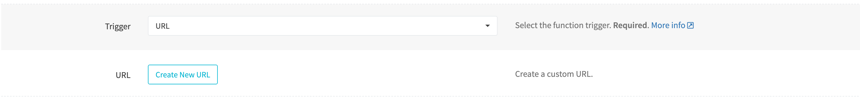 Create function URL