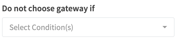 Choose A Gateway Do Not Choose Gateway If