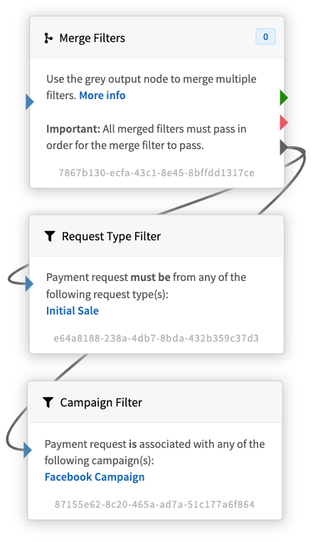 Merge Filters Node